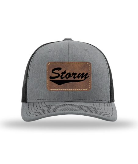 112 Trucker Leather Patch