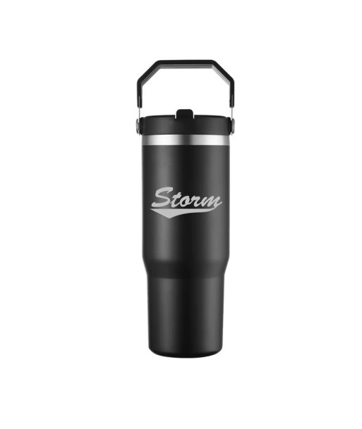 30oz Flip-Straw Tumbler Black